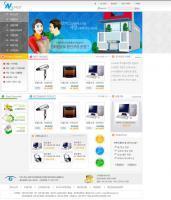韩国家电产品网上销售B2C网站 行业模板 网页模板 网页素材